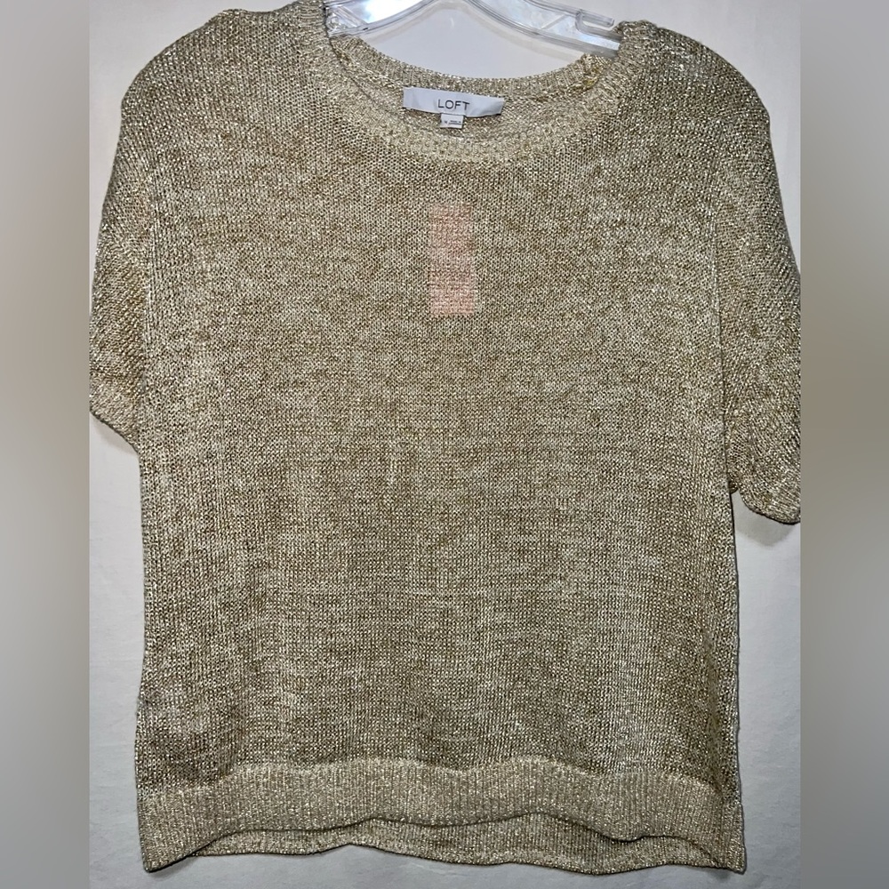 Shimmer Dolman Sweater Tee